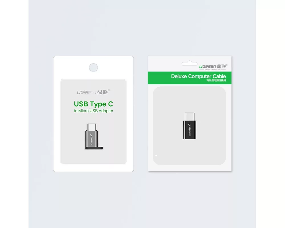 Адаптери Адаптер Ugreen micro USB към USB Type C 30154 7