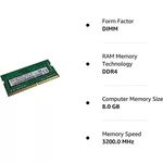 Памет Hynix 8GB DDR4 3200MHz SoDimm HMA81GS6CJR8N 4