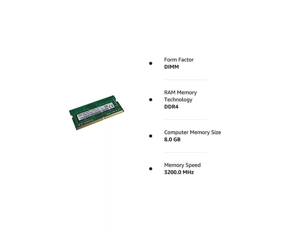 Памет Hynix 8GB DDR4 3200MHz SoDimm HMA81GS6CJR8N 4