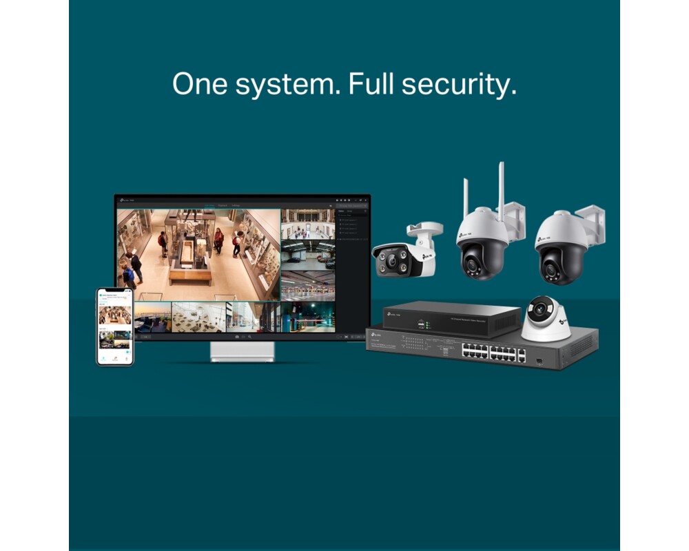 Цифрова IP камера TP-Link VIGI C540-W(4mm) панорамна 7