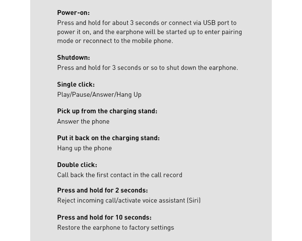 Слушалки Безжични BASEUS Encok с докинг NGA05-01 9