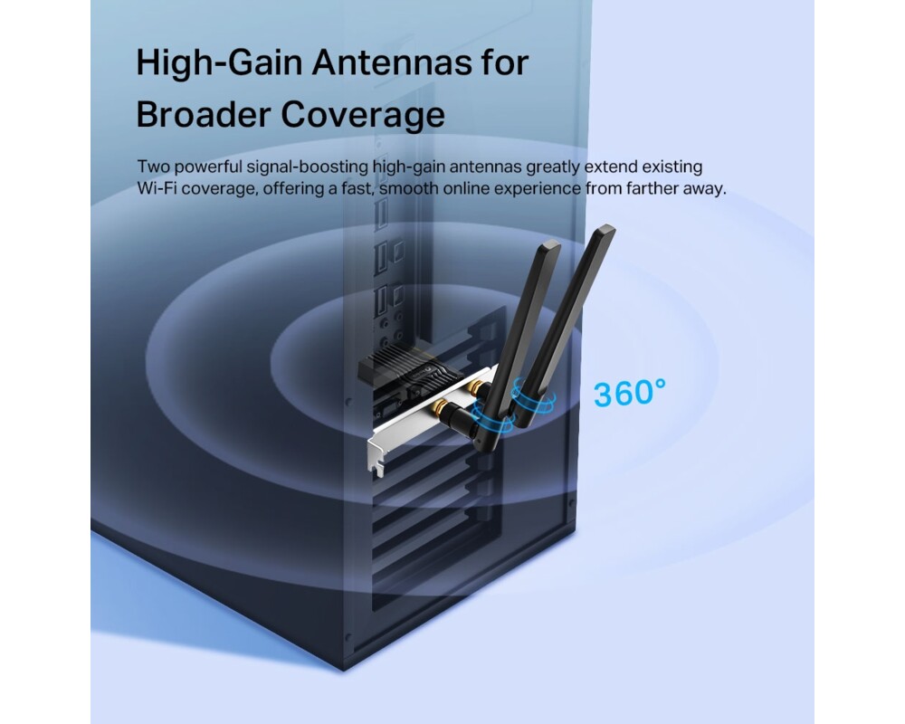 Мрежова карта TP-Link Archer TX55E AX3000 9