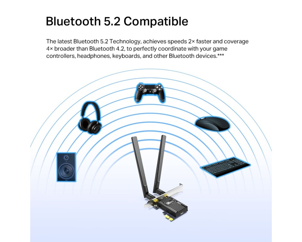 Мрежова карта TP-Link Archer TX55E AX3000 8