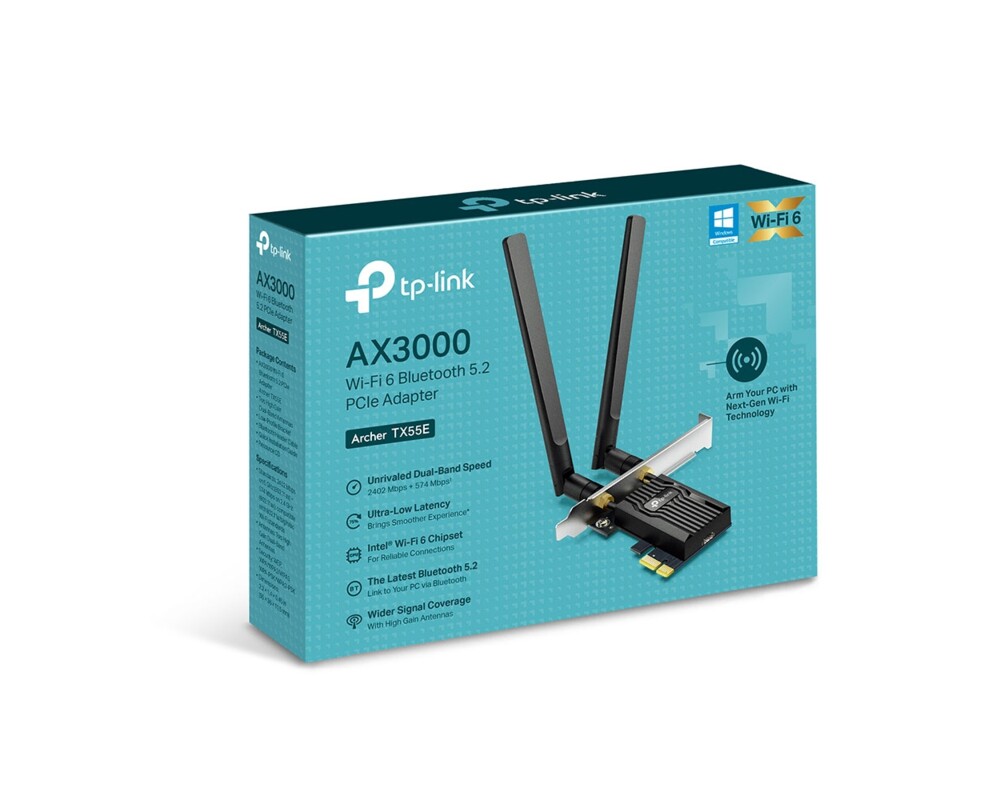 Мрежова карта TP-Link Archer TX55E AX3000 6