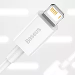 Кабел Кабел Baseus Superior USB към Lightning 2,4A 1,5 м CALYS-B02 - бял 10