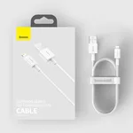 Кабел Кабел Baseus Superior USB към Lightning 2,4A 1,5 м CALYS-B02 - бял 12