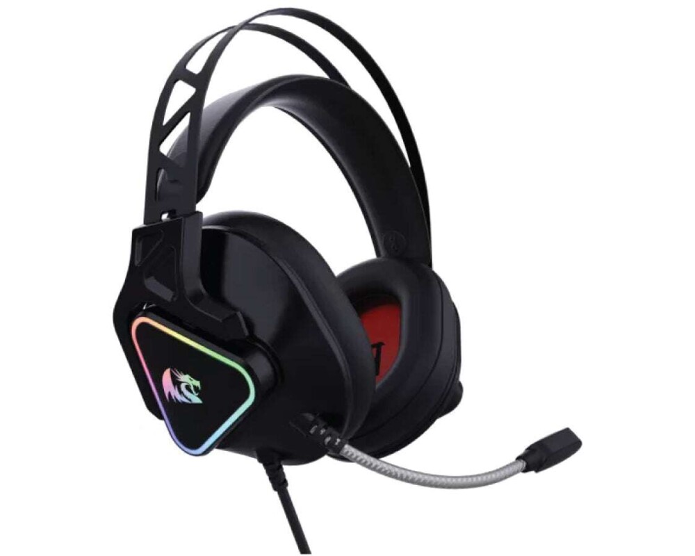 Слушалки Redragon Cadmus H370 геймърски с микрофон RGB 2