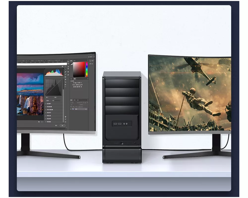 Кабел Кабел Baseus High Definition Series HDMI 8K към HDMI 8K CAKGQ-L01 3 м - черен 8
