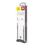 Аудио кабел Стерео аудио кабел Baseus Yiven M30 Mini Jack 3.5мм AUX CAM30-BS1 1м - сребристо-черен 4