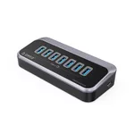 <span>USB хъб</span> Orico M3U3-7A USB3.2 7-порта- черен <span class='catalog-num-in-name'>M3U3-7A-10-BK</span> - 
