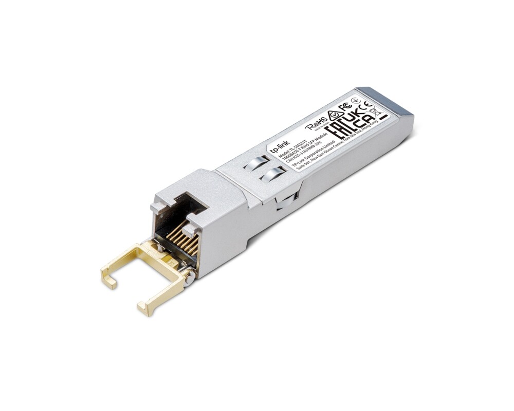 Оптичен преходник TP-Link TL-SM331T 1000BASE-T RJ45 SFP модул 9