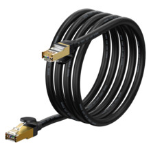  Baseus WKJS010301 Speed CAT7 RJ45 10Gbps 2m черен 652339 WKJS010301 на топ цена - PIC.bg