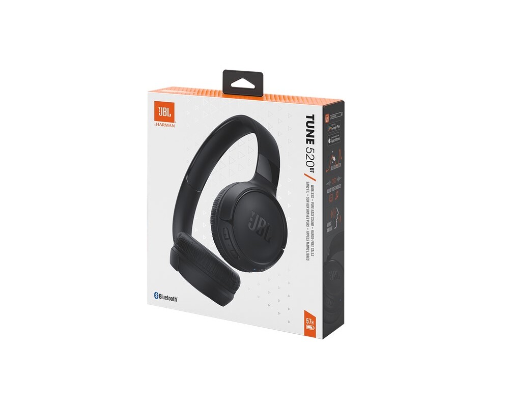 Слушалки JBL T520BT JBLT520BTBLKEU - черни 16
