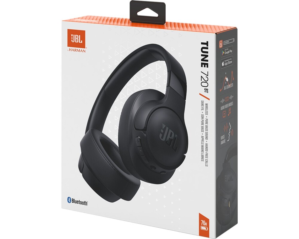 Слушалки JBL T720BT BLK HEADPHONES 22