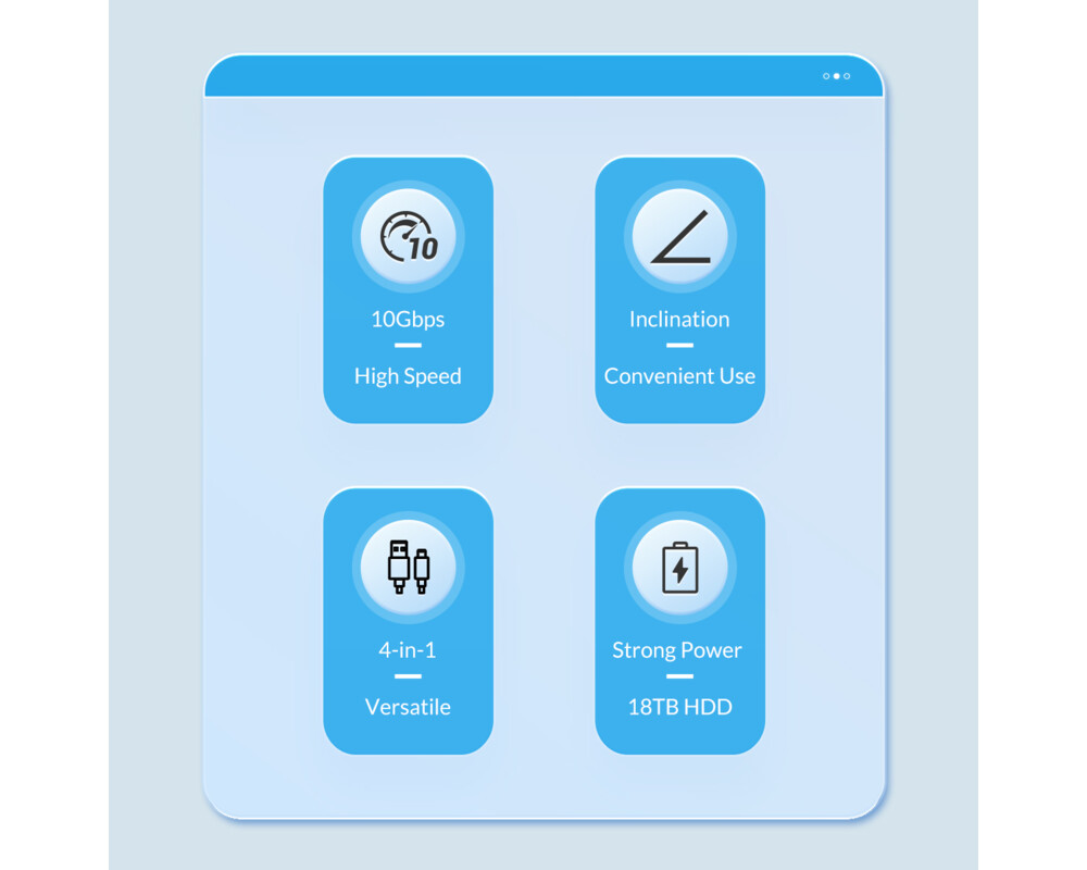 USB хъб Orico M34A-G2-05-BK 4-порта USB 3.2 - черен 5