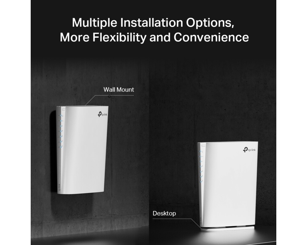 Безжичен усилвател TP-Link RE900XD AX6000 Wi-Fi 6 OneMesh 2-лентов 5