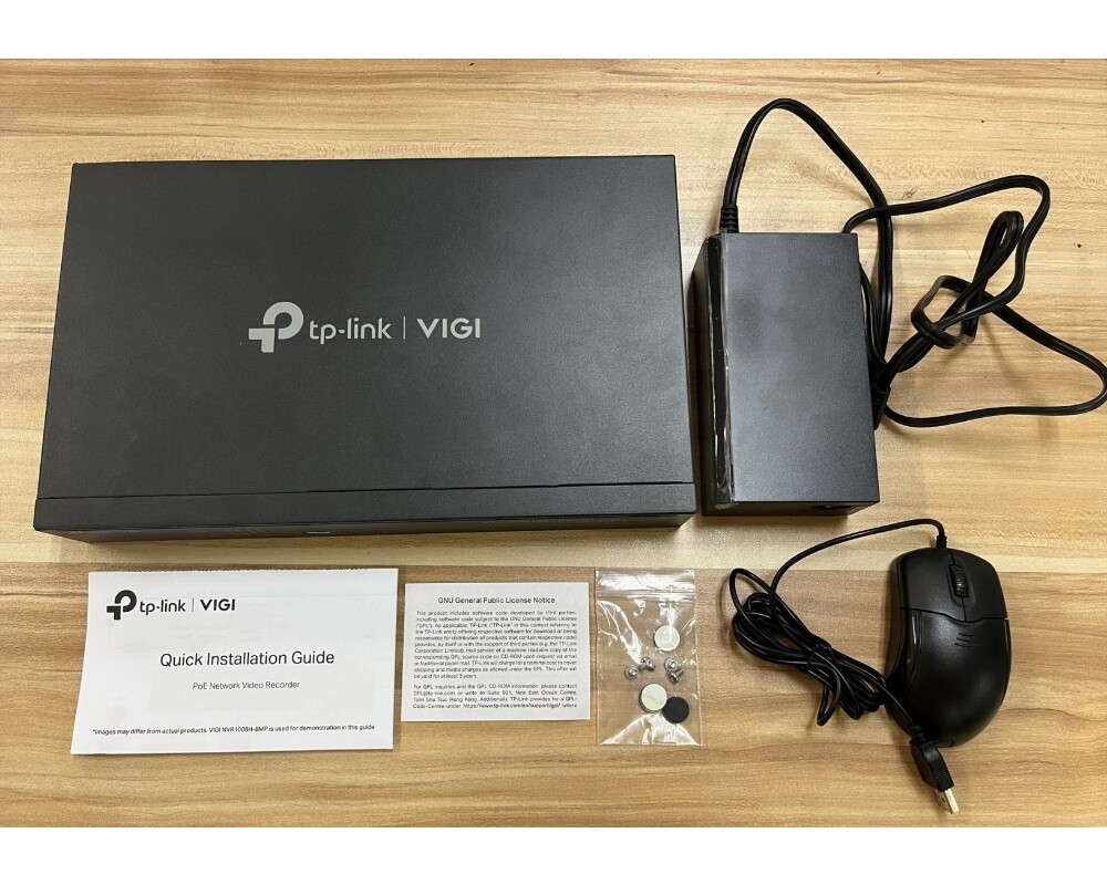 NVR - Цифрово записващо у-во TP-Link VIGI NVR1008H-8MP 8-канален PoE+ 6