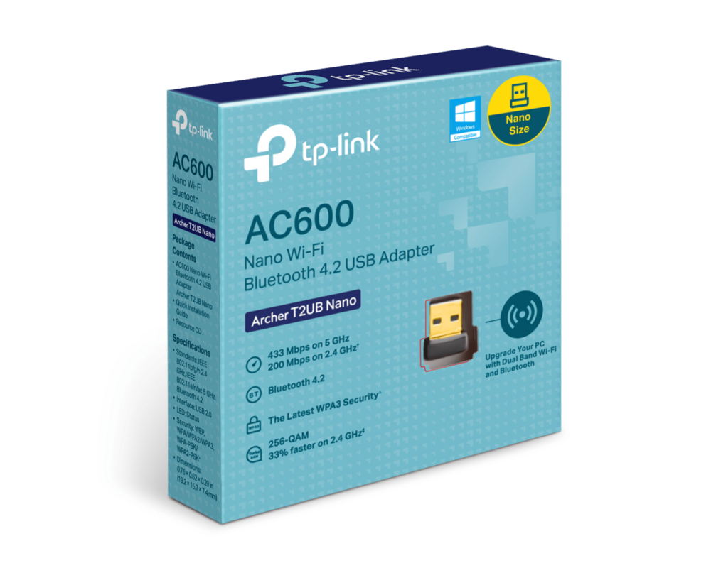 Мрежова карта TP-LINK Archer T2UB Nano 6