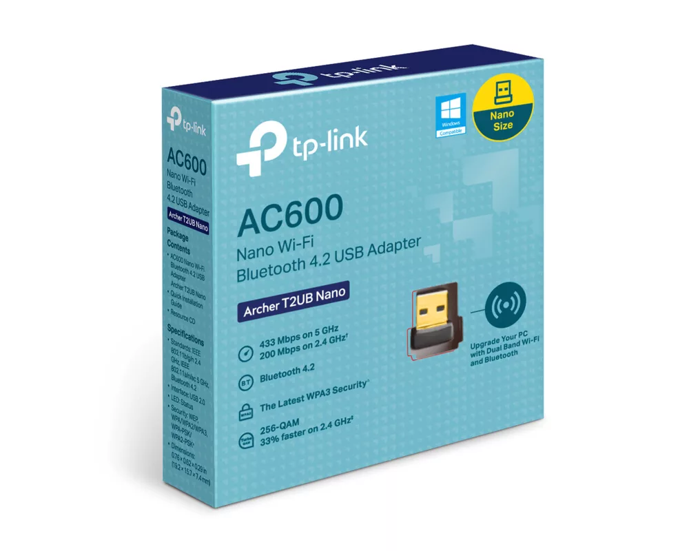 Мрежова карта TP-LINK Archer T2UB Nano 2