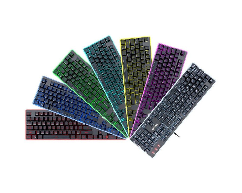 Клавиатура Redragon Dyaus 2 геймърска RGB K509RGB-BK 9