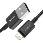 Кабел Кабел Baseus Superior USB към Lightning CALYS-A01 2.4 A 1 м - черен 2