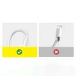 Кабел Кабел Baseus Superior USB към Lightning CALYS-A01 2.4 A 1 м - черен 9