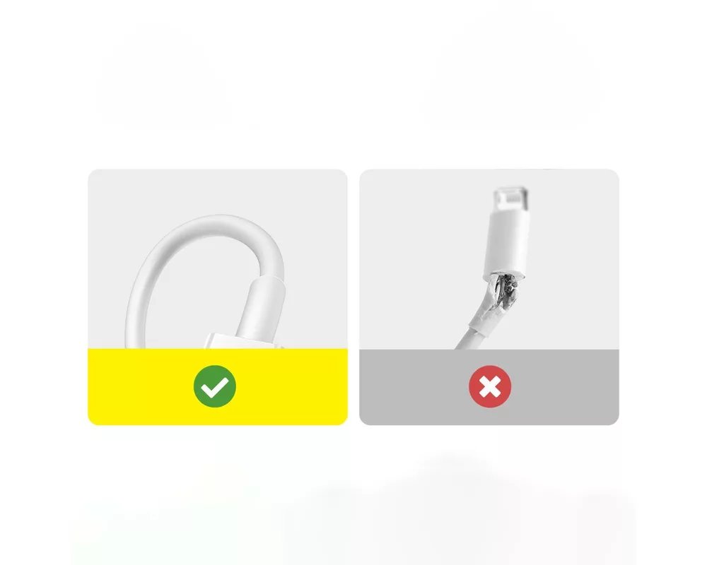 Кабел Кабел Baseus Superior USB към Lightning CALYS-A01 2.4 A 1 м - черен 9