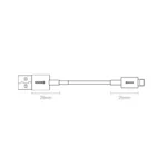 Кабел Кабел Baseus Superior USB към Lightning CALYS-A01 2.4 A 1 м - черен 10