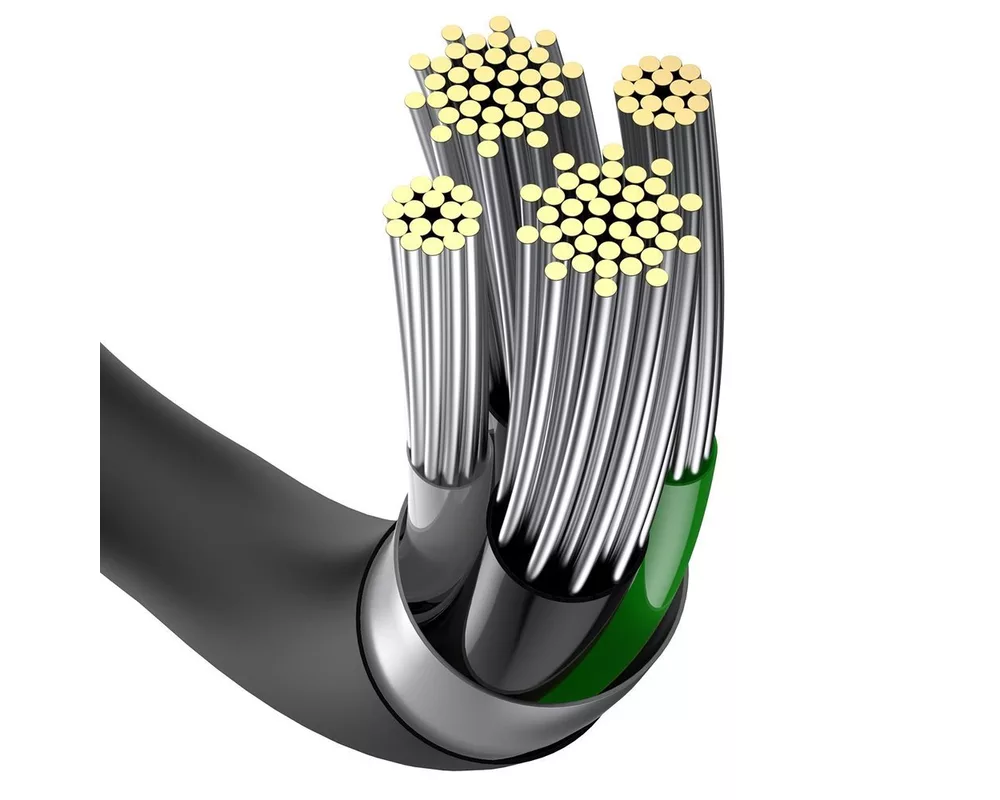 Кабел Кабел Baseus Superior USB към Lightning CALYS-A01 2.4 A 1 м - черен 7