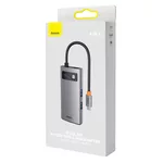 USB хъб Мултифункционален USB хъб Baseus 4 в 1 USB Type C - 3 x USB 3.2 / RJ45 WKWG070113 5