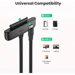 Адаптери Адаптер Ugreen OTG кабел USB-C 3.0 към 2.5" SATA, 50см - черен 3