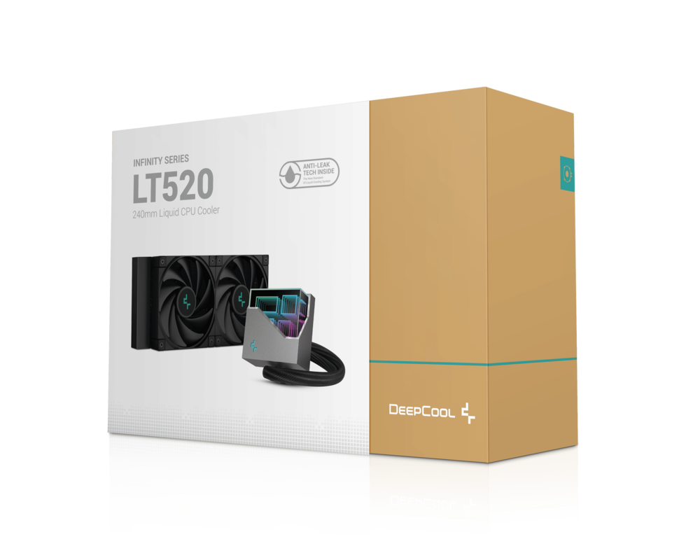 Охладител за процесор за процесори Intel/AMD DeepCool R-LT520-BKAMNF-G-1 12