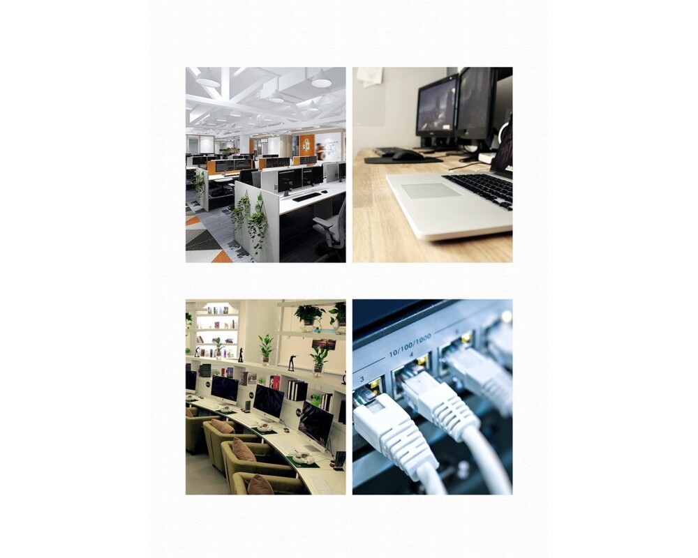 Мрежов кабел Ugreen 20164 Ethernet patchcord RJ45 Cat 6 UTP 1000Mbps 10м - черен 9