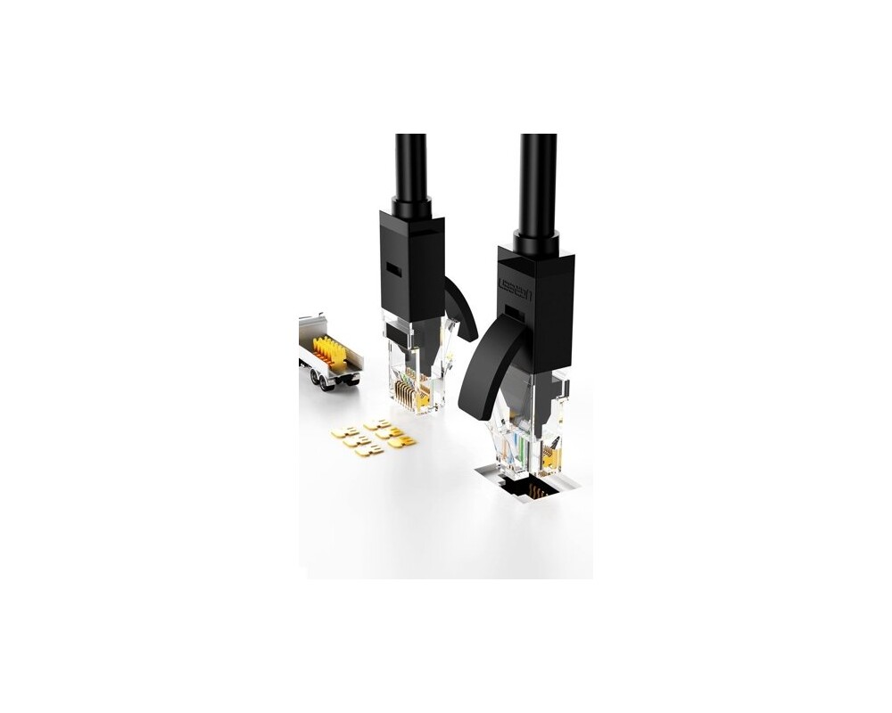 Мрежов кабел Ugreen 20164 Ethernet patchcord RJ45 Cat 6 UTP 1000Mbps 10м - черен 5