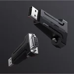 Адаптери Адаптер на Ugreen DB9 RS-232 - USB 80111 CM326 - черен 3