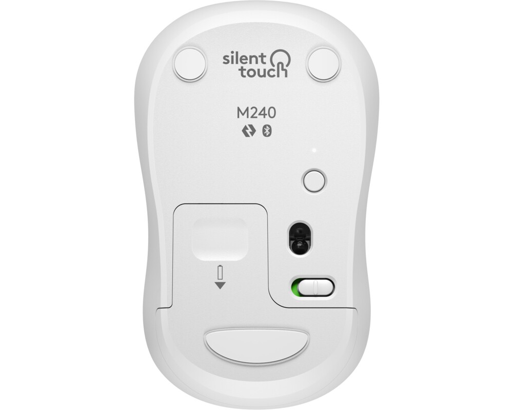 Мишка Logitech M240 Silent Bluetooth Mouse - OFF WHITE - EMEA-808 19