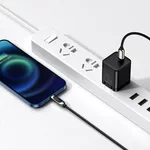 Кабел Кабел Baseus USB-C към Lightning Display, PD, 20W, 2м CATLSK-A01 - черен 10