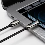 Кабел Кабел Baseus USB-C към Lightning Display, PD, 20W, 2м CATLSK-A01 - черен 8