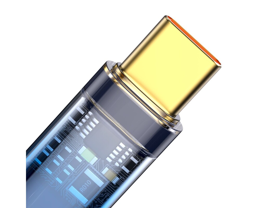 Кабел Baseus CATS000303 USB към USB Type C 100W 2м - син 4