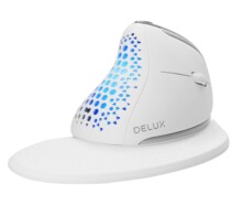  DELUX M618XSD вертикална USB/безжична/Bluetooth 665304 M618XSD_White на топ цена - PIC.bg