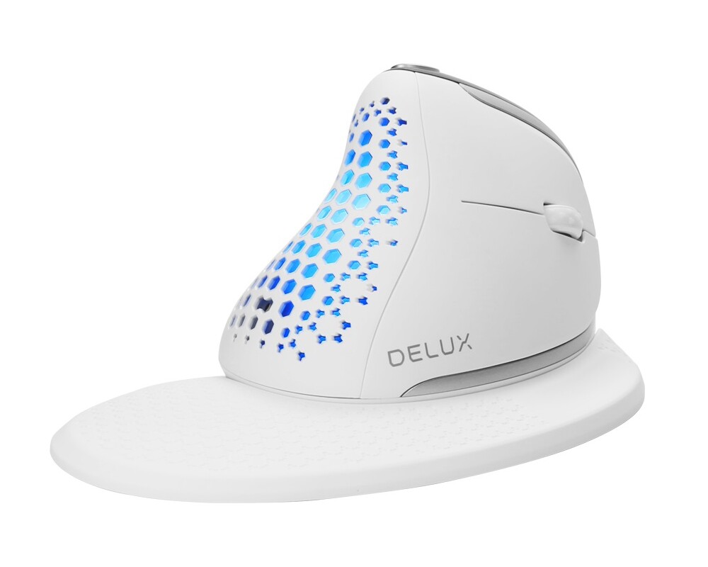 Мишка DELUX M618XSD вертикална USB/безжична/Bluetooth