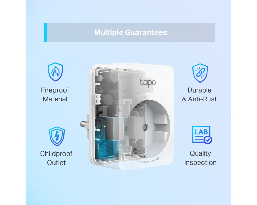 Умен контакт TP-Link Tapo P110M 7