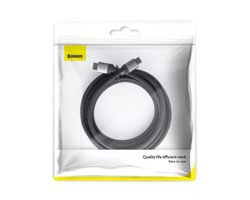 Кабел Кабел Baseus CAKSX-D0G Enjoyment 4K HDMI към HDMI 3м 4