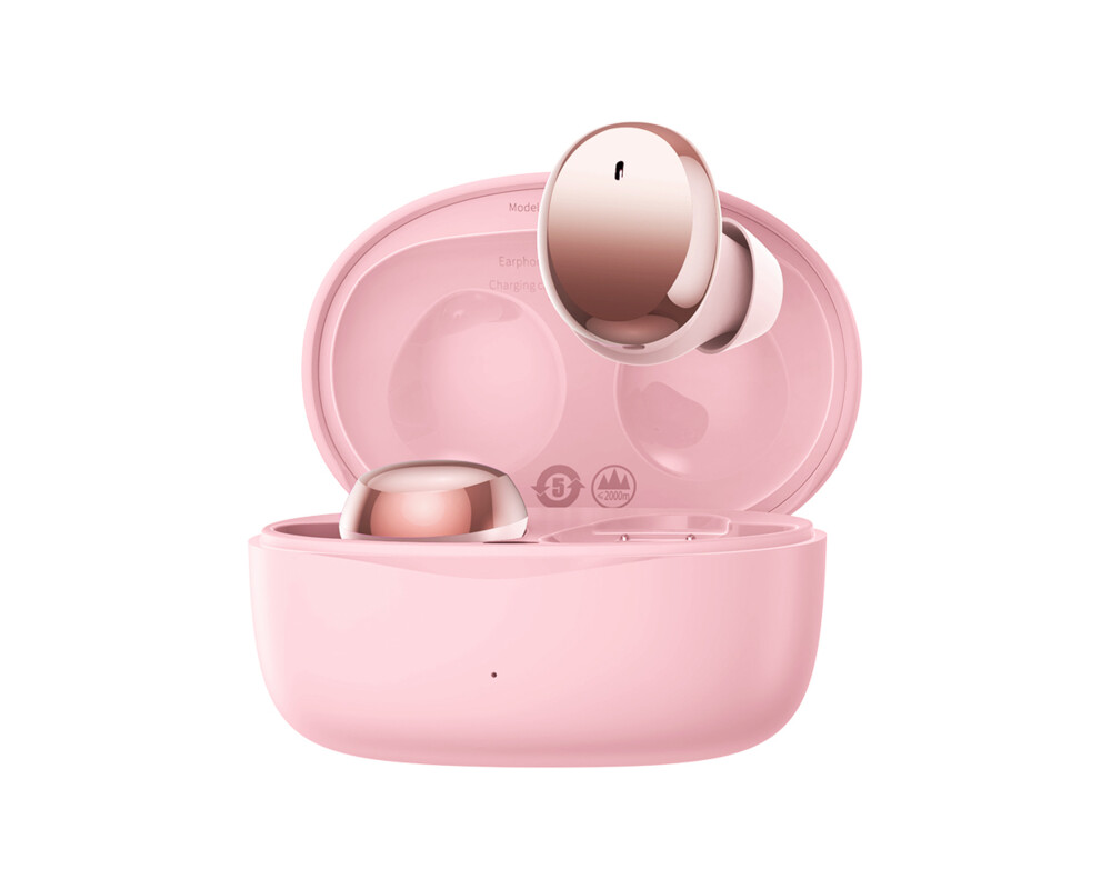 Слушалки Безжични водоустойчиви Baseus TWS Bowie E2 NGTW090004 IP55 - розови 4