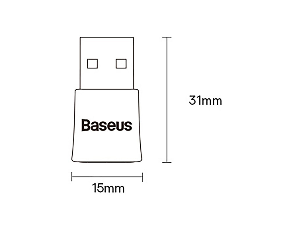 Мрежова карта Baseus BA07 Bluetooth v5.0 ZJBA010001 17