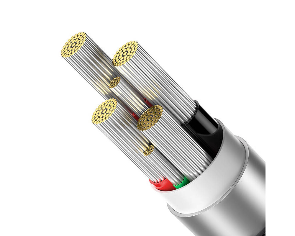 Кабел Baseus CATS000301 USB към USB Type C 100W 2м - черен 5