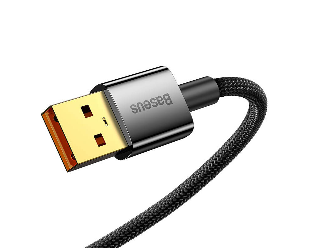 Кабел Baseus CATS000301 USB към USB Type C 100W 2м - черен 8