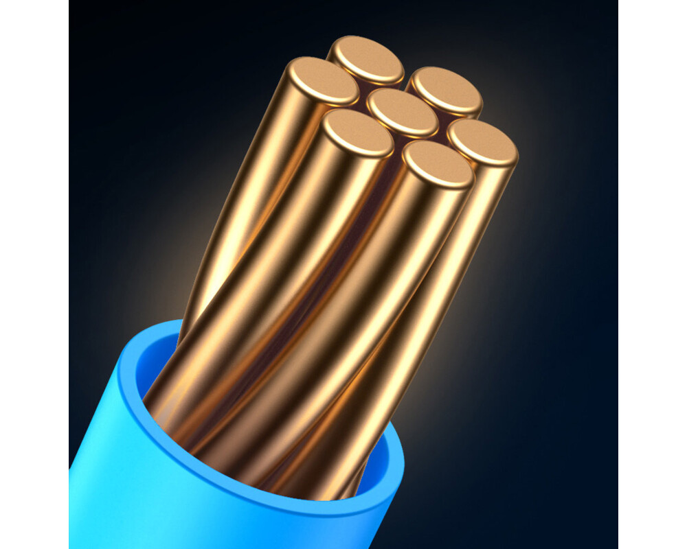 Мрежов кабел Baseus WKJS000201 high Speed Cat6 32AWG Gigabit network cable (flat cable) 10м - черен 13