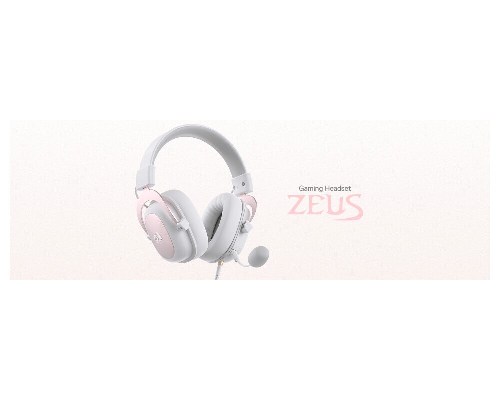 Слушалки Redragon H510W-RGB Zeus X RGB - бели 10