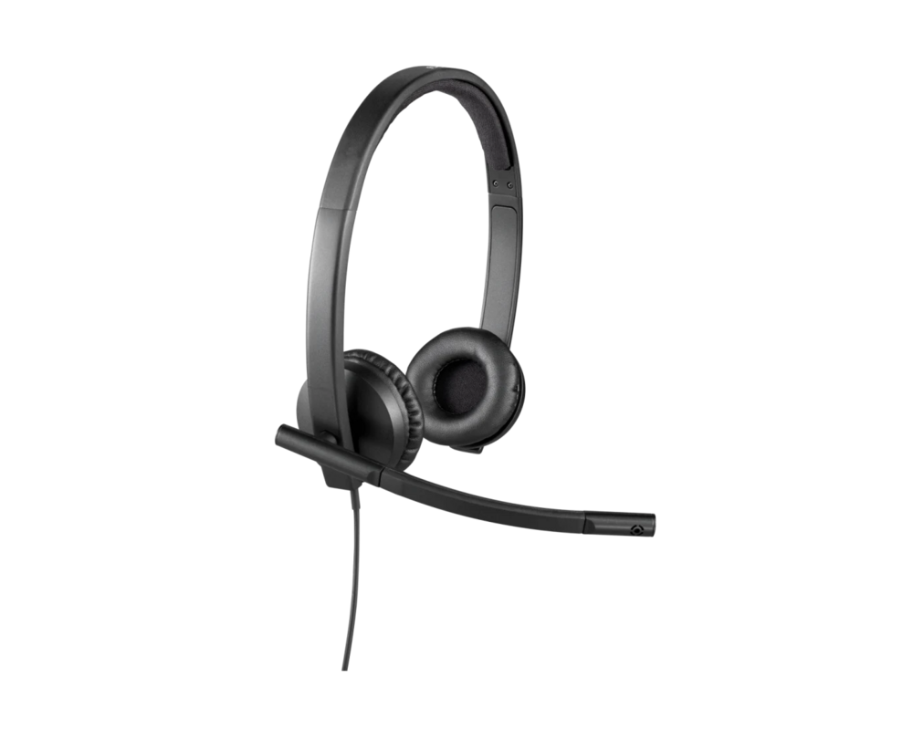 Слушалки LOGITECH H570E HEADSET STEREO - WW 15
